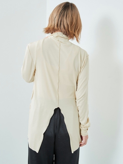 【WEB限定】シアーハイネックインナー