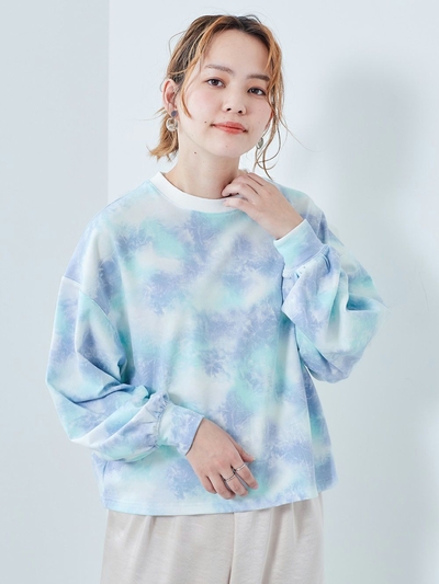 【WEB限定】タイダイゾメプルオーバー