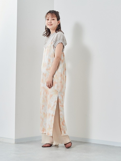 【WEB限定】タイダイキャミワンピース