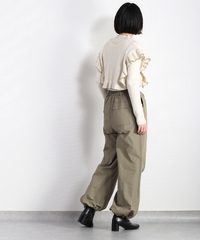 パイピングパラシュートパンツ | 詳細画像