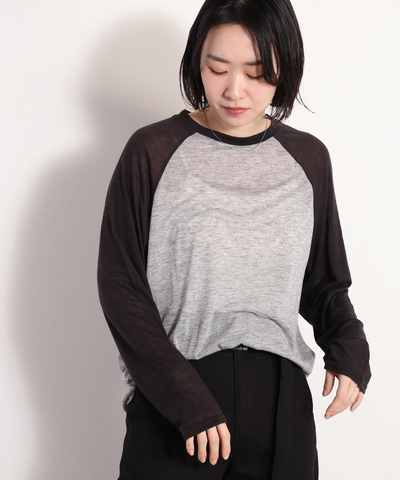 【まとめ割対象】シアーラグランＴシャツ