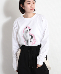 CATS＆DOGSプリントアソート ロンＴｅｅ | 詳細画像