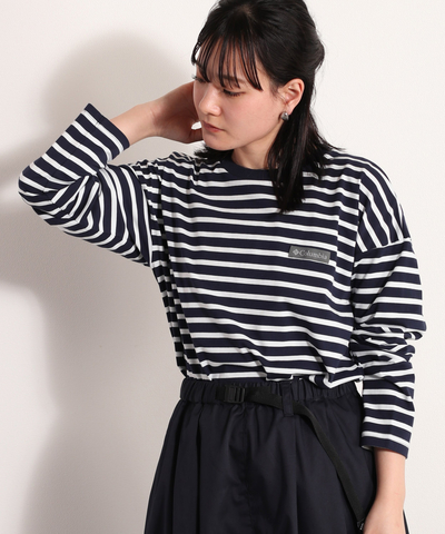 【まとめ割対象】Columbia　リラクシングモーメントボーダーロンＴ