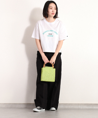 アーチロゴクロップドＴシャツ　《コンバース》 | 詳細画像