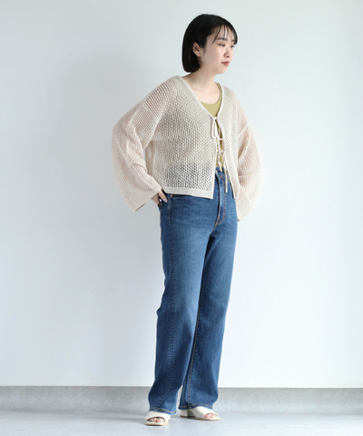 メッシュ２ＷＡＹニットカーデ