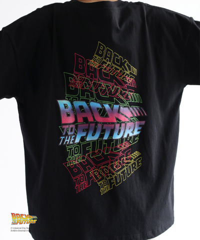 DISCUS『BACK TO THE FUTURE』バックプリントTシャツ(2287-3923B