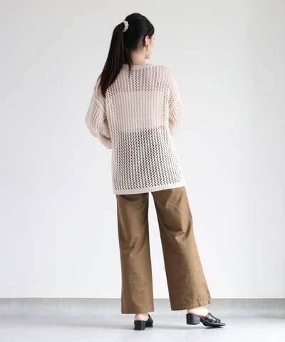 スカシアミプルオーバー