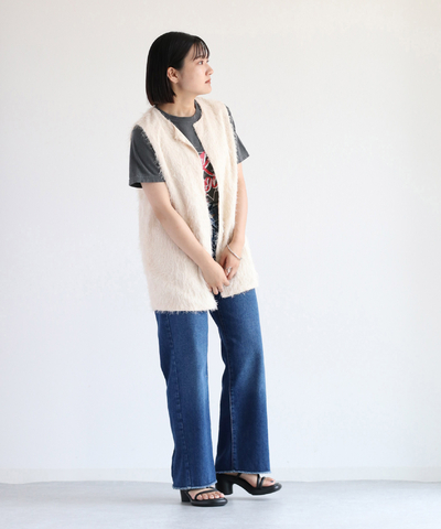 フリンジハーフベスト