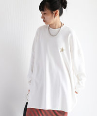 CONVERSE　スムースＢＩＧチュニックロンT