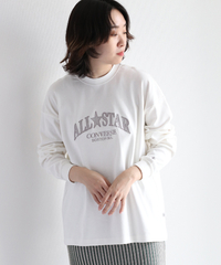 CONVERSE スムースアップリケロンT | ホワイト