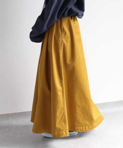 Dickies　ストレッチツイルフレアスカート　WEB限定