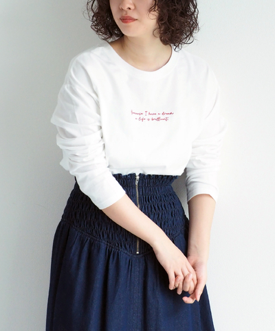 ロゴ２ＷＡＹロングスリーブT