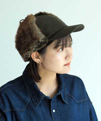 【再入荷決定！！】ファーフライトキャップ | 詳細画像
