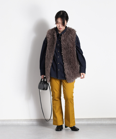 Dickies　ストレッチツイルフレアパンツ　WEB限定