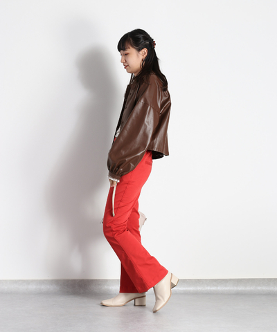 Dickies　ストレッチツイルフレアパンツ　WEB限定