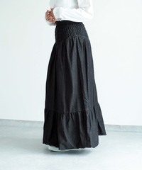 デニムシャーリングバルーンスカート | 詳細画像