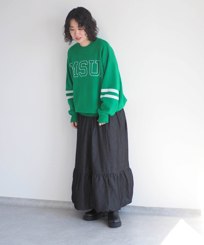 【DISCUS】　ＵＮＩＶ．ミシガン　カレッジロゴニット　※10月上旬販売開始予定