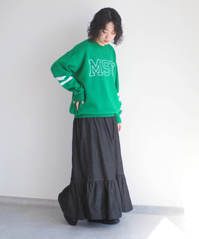 【DISCUS】　ＵＮＩＶ．ミシガン　カレッジロゴニット　※10月上旬販売開始予定
