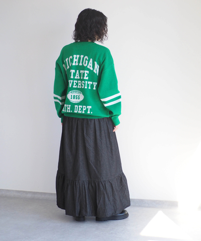 【DISCUS】　ＵＮＩＶ．ミシガン　カレッジロゴニット　※10月上旬販売開始予定