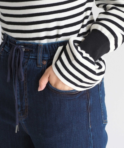 スフレデニムイージーワイドパンツ　※WEB先行販売