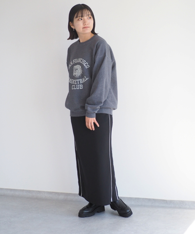 ジョーゼットラインスカート