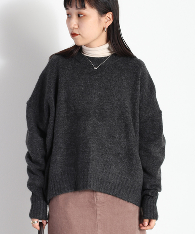 【再入荷＆新色追加】ヤクライククルーネックニット