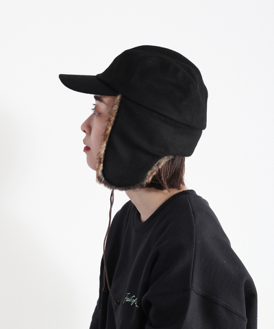 【再入荷決定！！】ファーフライトキャップ