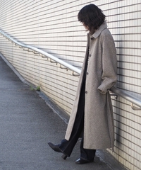 ２ＷＡＹブークレロングコート　※12月上旬新色追加 | 詳細画像
