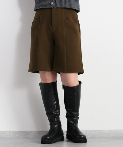 カットメルトンショートパンツ