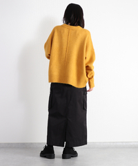 【再入荷＆新色追加】ヤクライククルーネックニット | 詳細画像