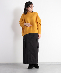 【再入荷＆新色追加】ヤクライククルーネックニット | 詳細画像