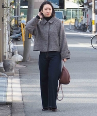 ステンカラーショートコート | 詳細画像